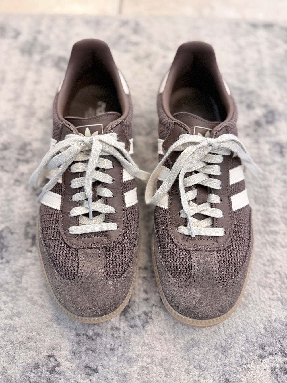 Adidas Samba OG "Chalky Brown Gum" Sneakers - Mens Size 8 (women’s 9)
